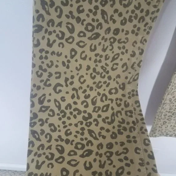 NYDJ ami skinny jeans Sierra Jag animal print jeans size 10 and 12 - Picture 15 of 16